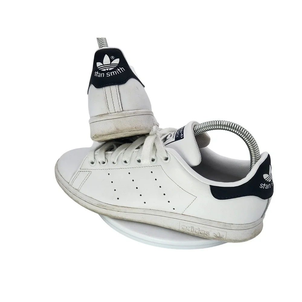 Adidas Mens Size 6 Stan Smith‎ Core White Sneakers